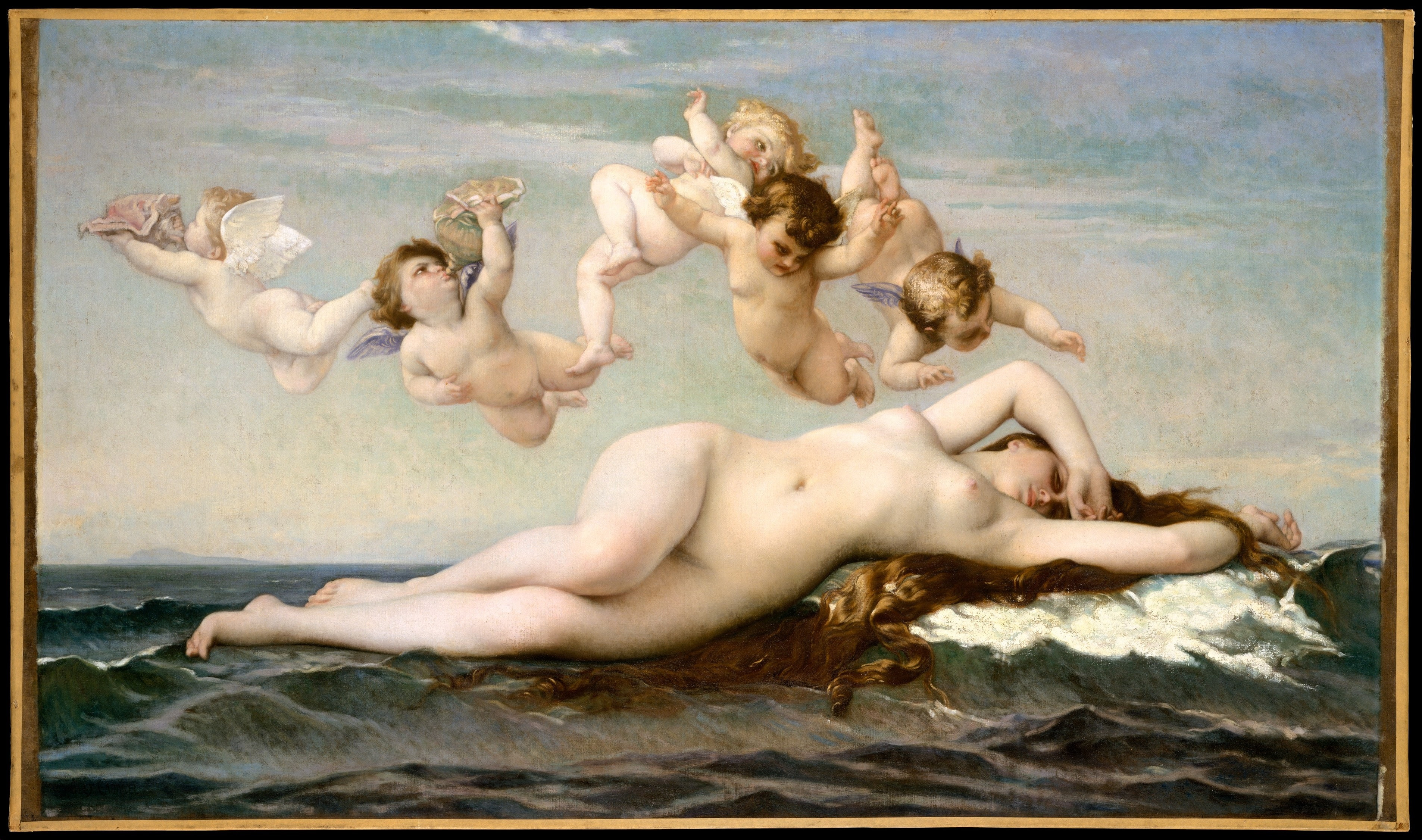 Alexandre Cabanel, The Birth of Venus, 1863