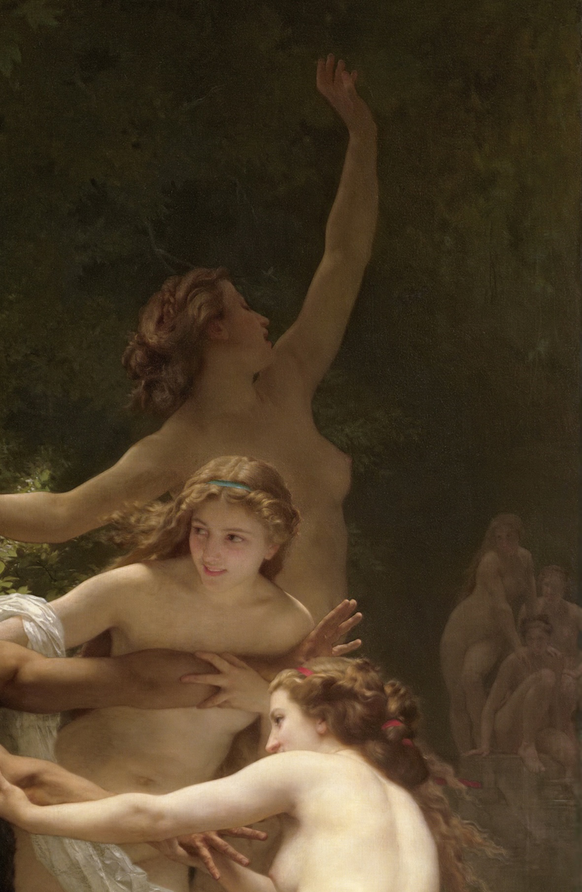 William-Adolphe Bouguereau, Nymphs and Satyr, 1873